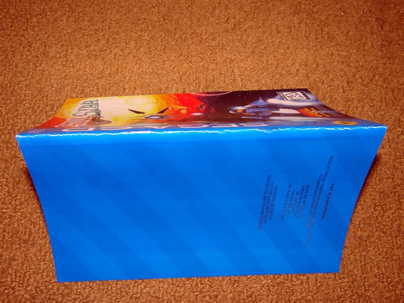 Custom printed Soul Star Sega CD manual, & case insert see variations NO CASE image 5