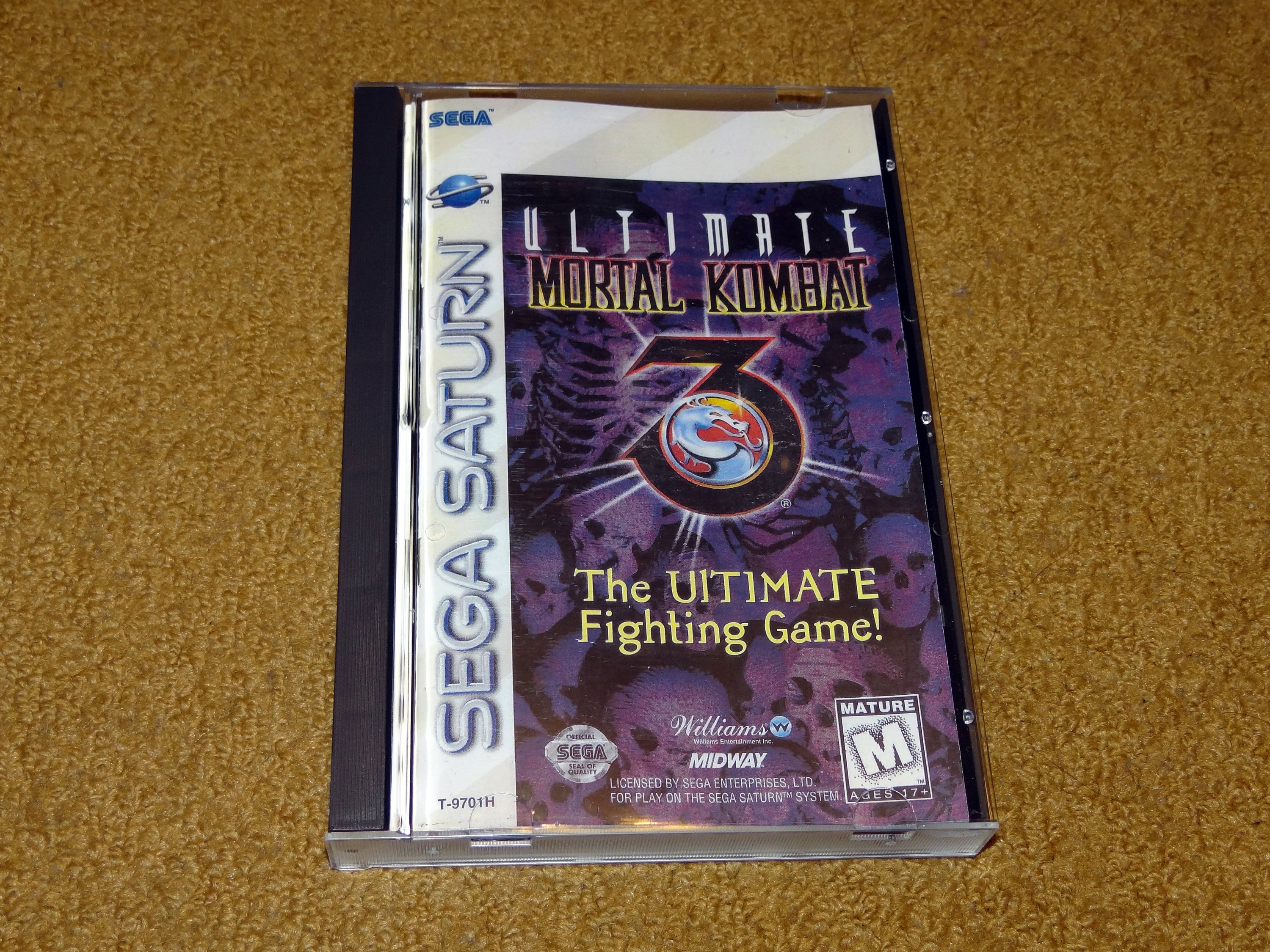Mortal Kombat Trilogy - SEGA Saturn – Retro Games Reproduction