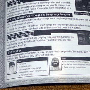 Custom printed Blue Stinger Sega Dreamcast manual, case & case insert see variations image 4
