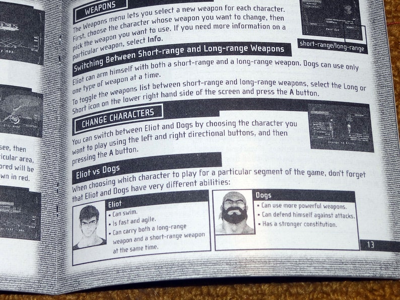 Custom printed Blue Stinger Sega Dreamcast manual, case & case insert see variations image 4