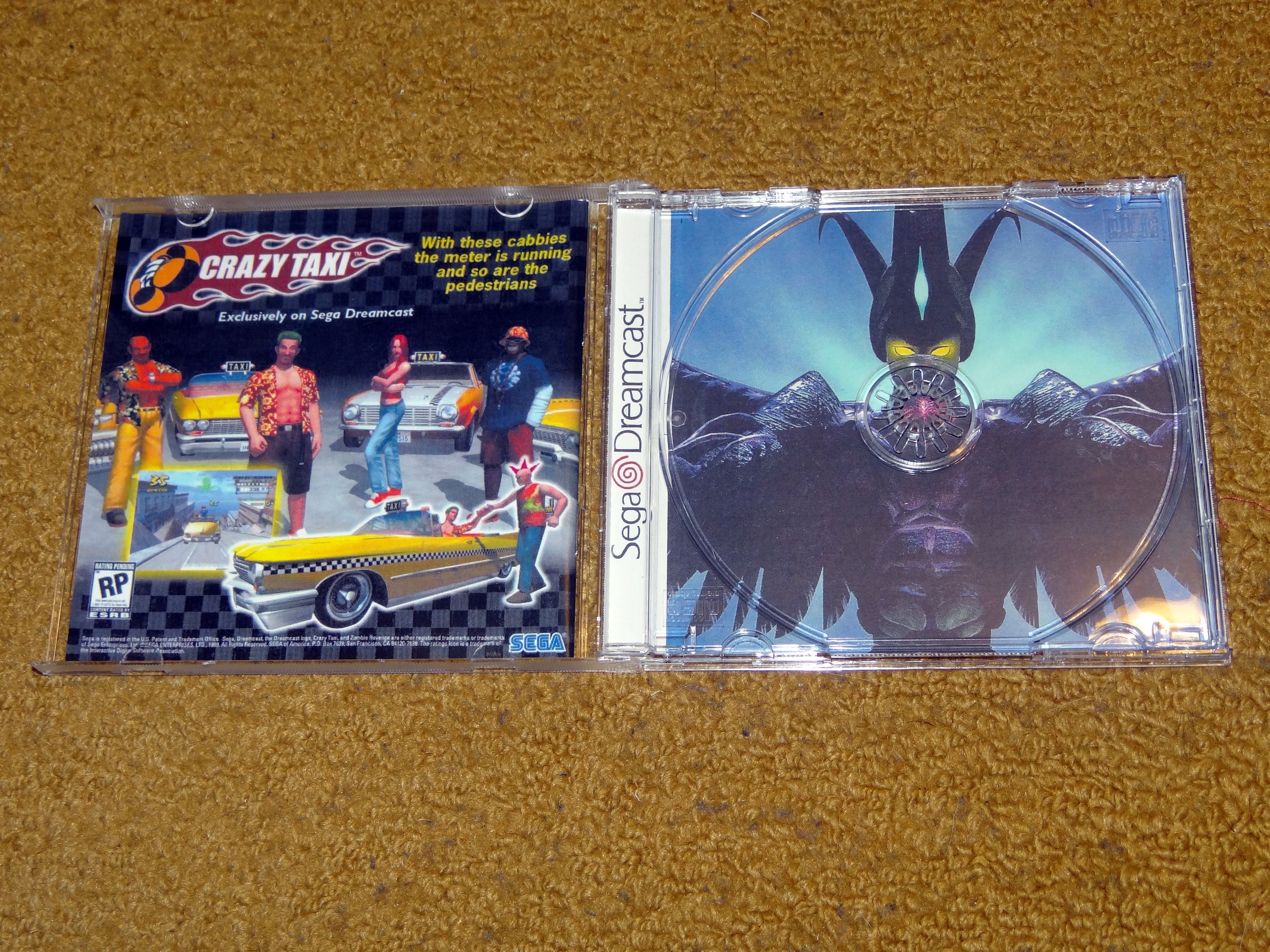 Custom Printed Zombie Revenge Sega Dreamcast Manual, Case & Case