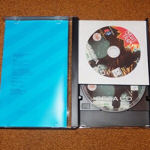Custom printed Sega CD Night Trap manual, & case insert see variations below multiple case art options image 5