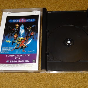 Custom printed Shinobi Legions Sega Saturn manual, & case insert see variations below image 4