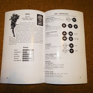 Custom printed Eternal Champions Challenge From the Dark Side Sega CD manual, & case insert see variations image 2