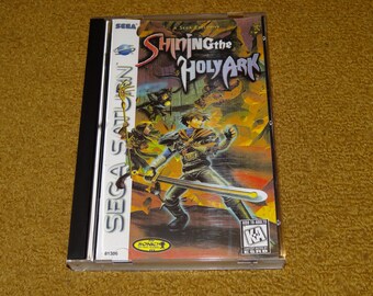 Custom printed Shining the Holy Ark Sega Saturn manual, & case insert (see variations below)