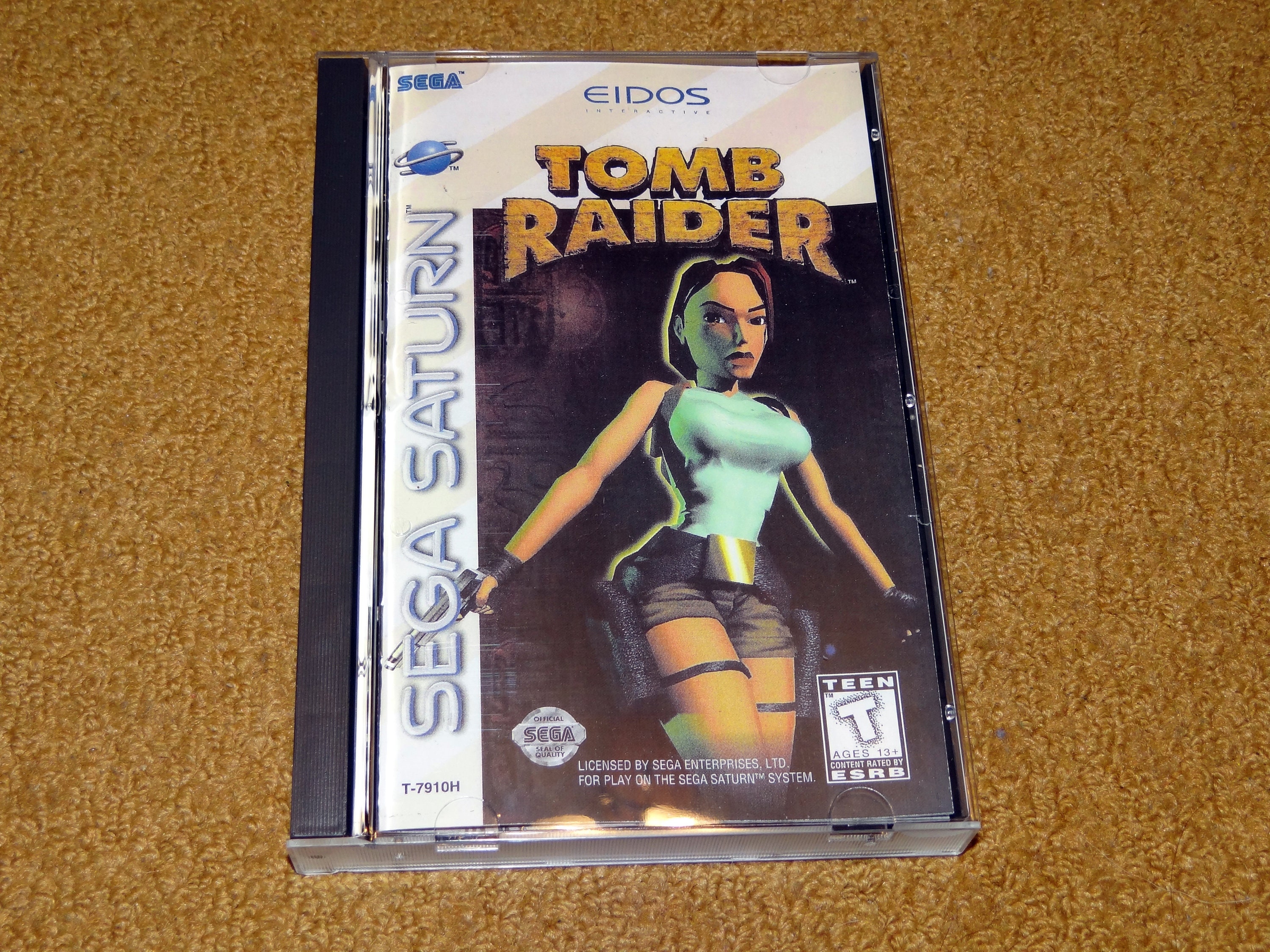 Tomb raider sega saturn sale