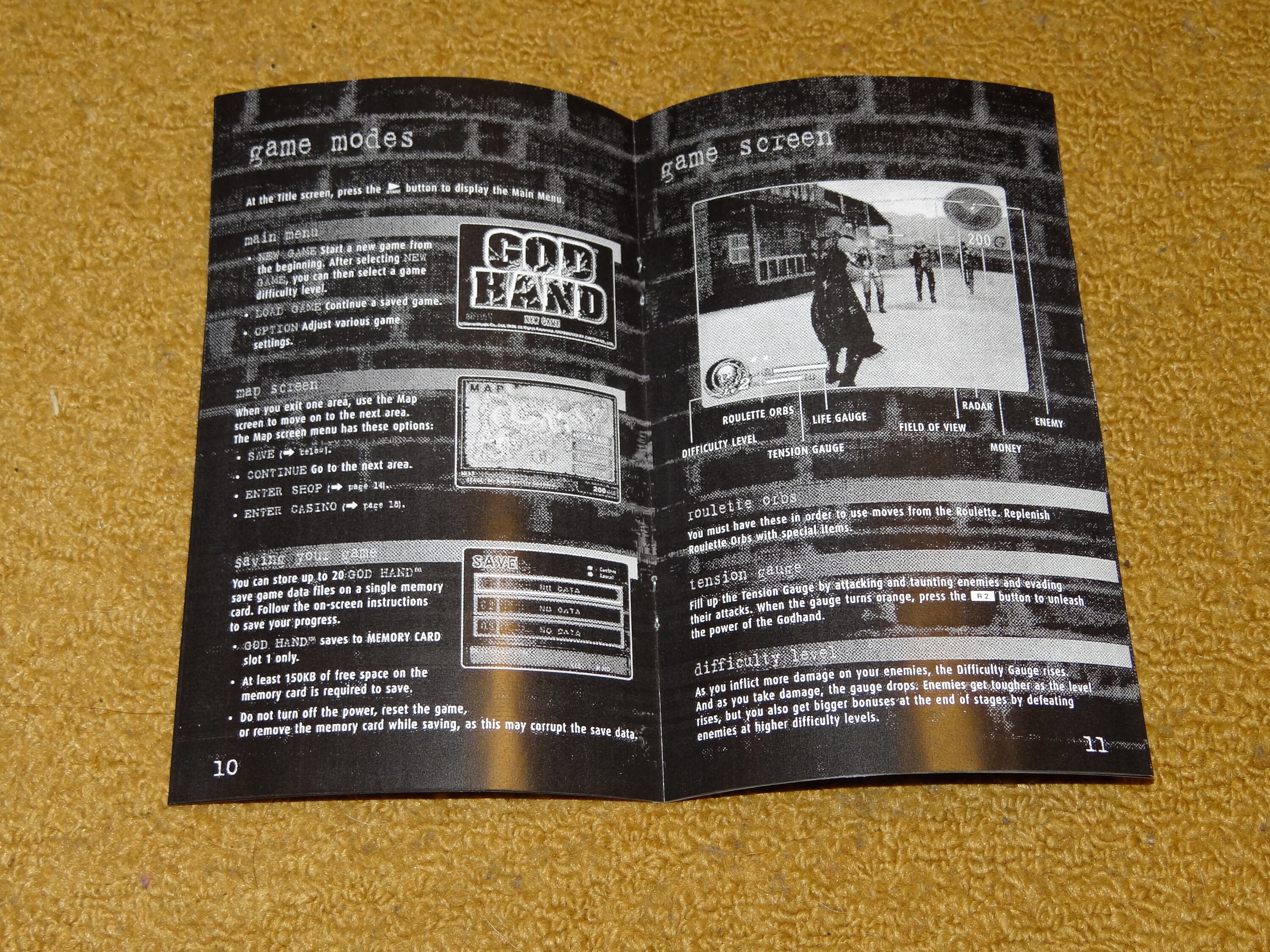 Custom Printed God Hand Playstation 2 Manual Insert Game Etsy 日本 Custom Printed God Hand Playstation 2 Manual Insert Game Etsy 日本
