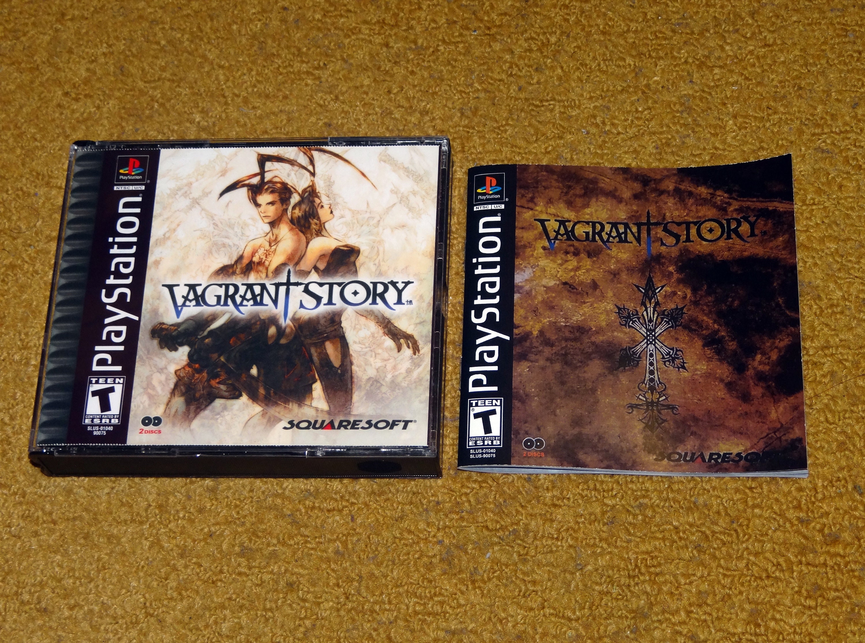 Necklet Hurtig galdeblæren Custom Reprinted Playstation Vagrant Story Manual - Etsy