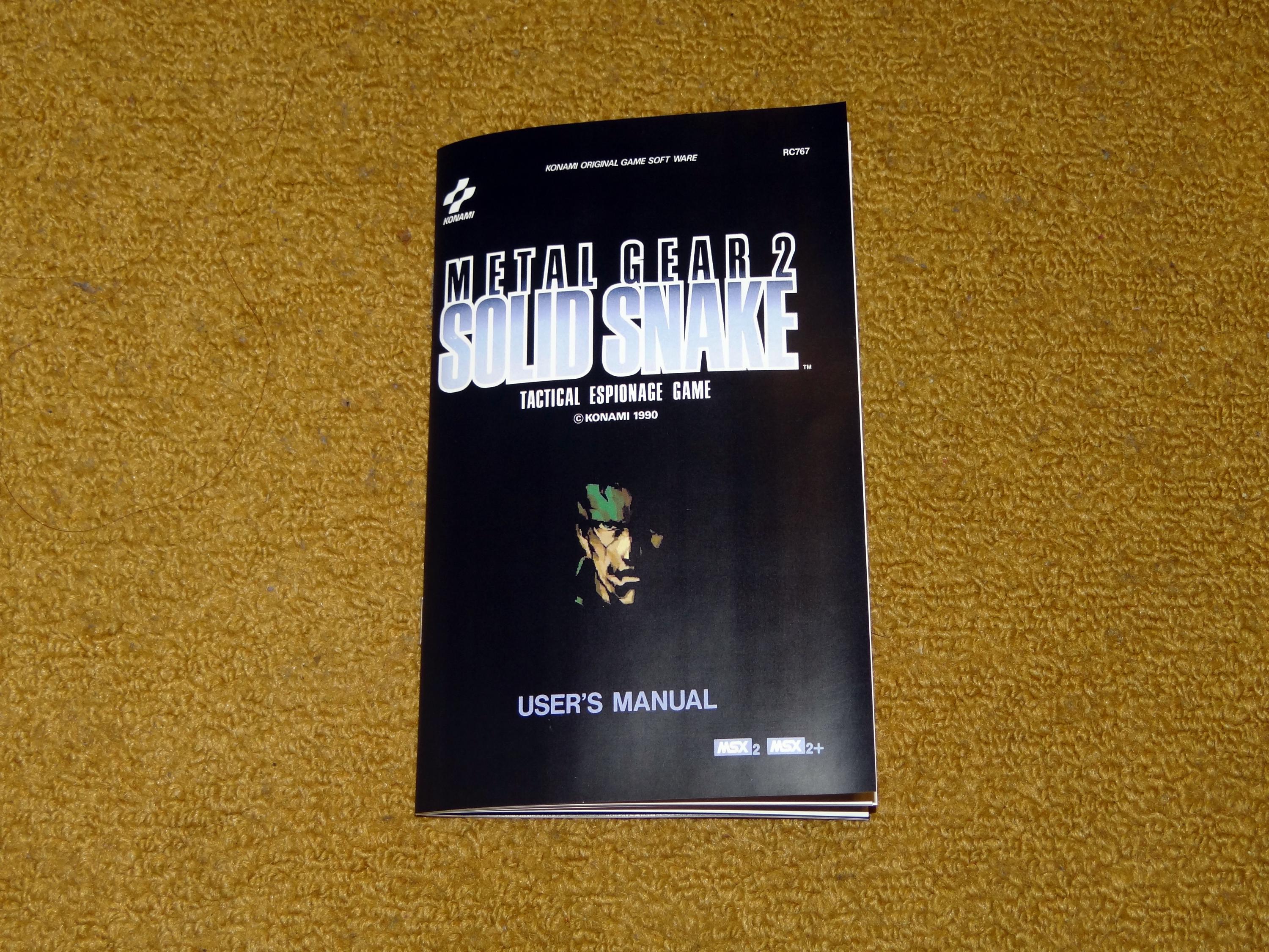 ダミージャケット L GEAR SOLID パンフレット スリーブケース 透明