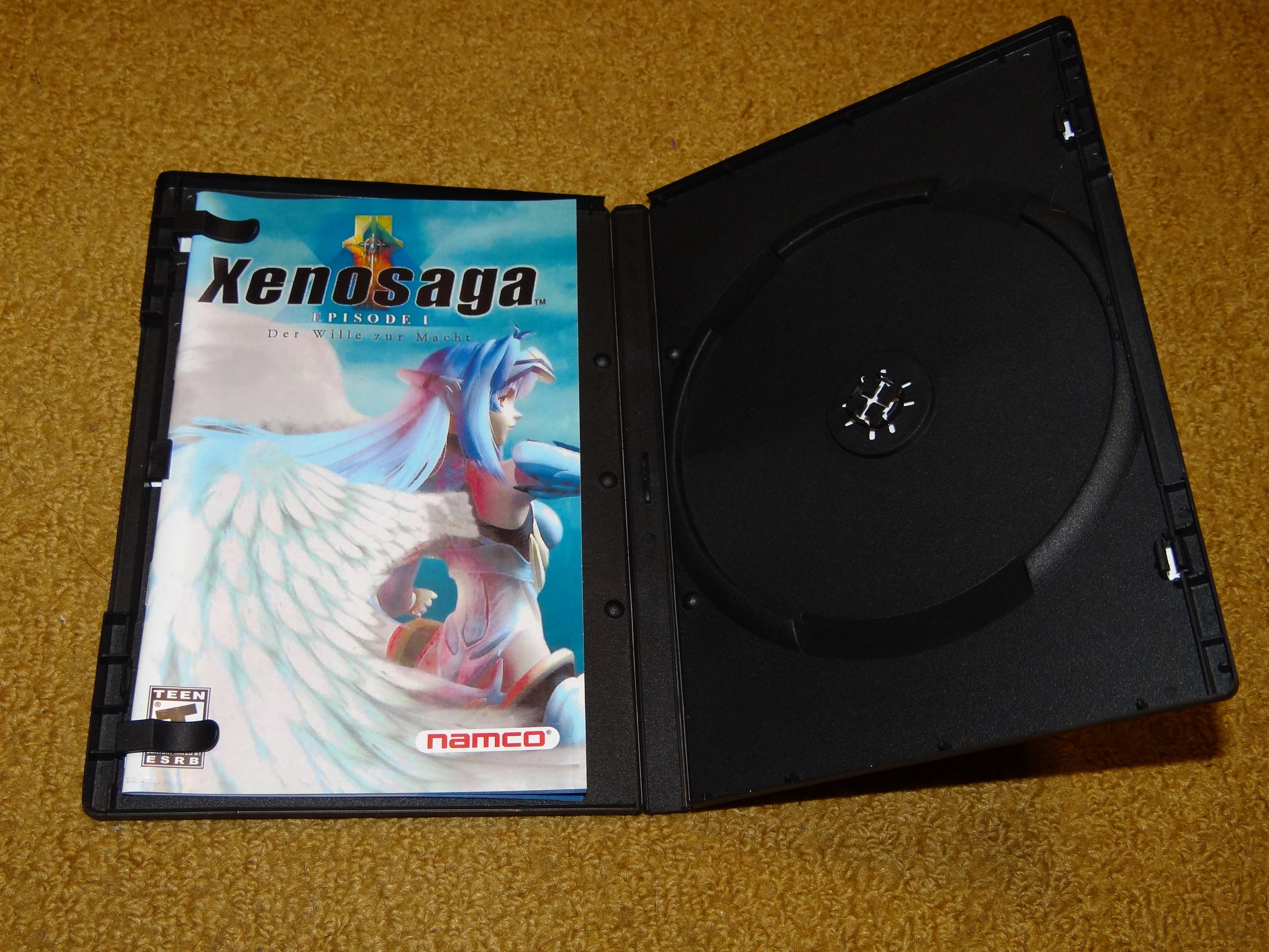 Custom Printed Xenosaga Episode 1. Der Wille Zur Macht Playstation