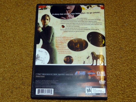 Custom Printed Silent Hill 4 the Room Playstation 2 Manual 