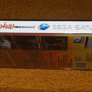 Custom printed Shinobi Legions Sega Saturn manual, & case insert see variations below image 2