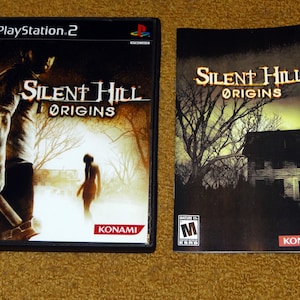 Custom printed Silent Hill Origins Manual, Case & Case Insert (no game included) - See variations