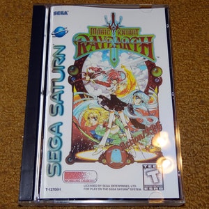 Custom printed Magic Knight Rayearth Sega Saturn manual, & case insert (see variations below)