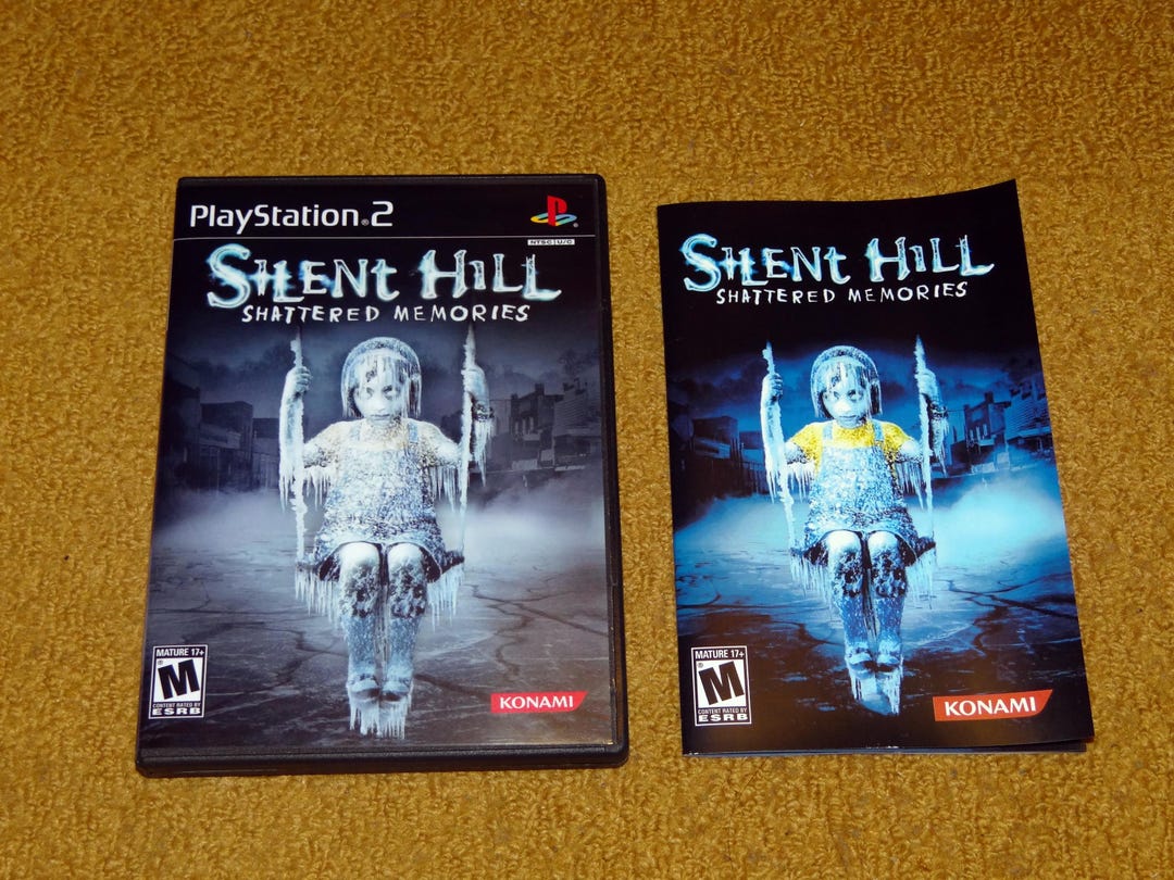 Custom Printed Silent Hill Shattered Memories Playstation 2
