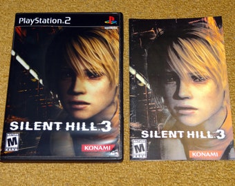 Custom printed Silent Hill 3 Playstation 2 Manual, Case & Case Insert (no game included) See variations