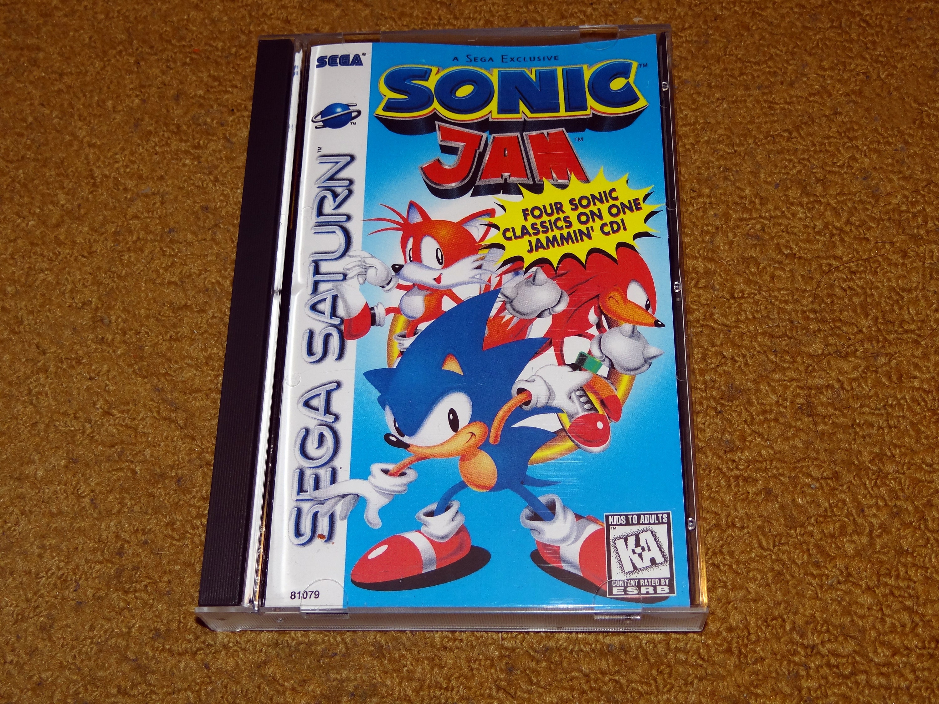 ソニックジャム 帯 チラシ ハガキ セガサターン SONIC JAM Sega