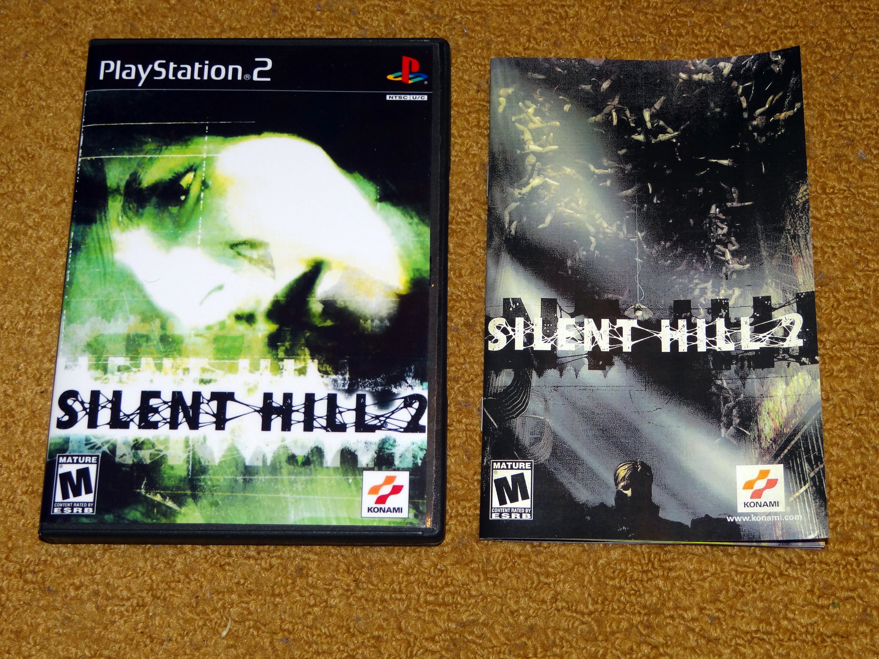 Custom Printed Silent Hill 2 Playstation 2 Manual Case & Case - Etsy