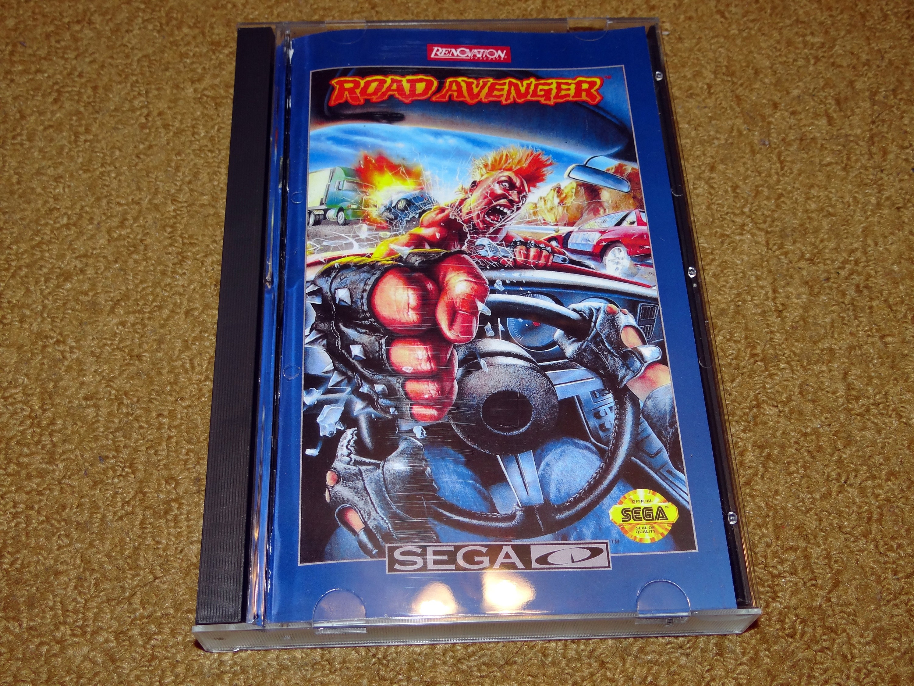 Custom Printed Road Avenger Sega CD Manual, and Case Insert - Etsy