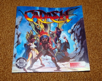 Custom reprinted Turbo Grafx 16 Cadash manual - no game or case included.