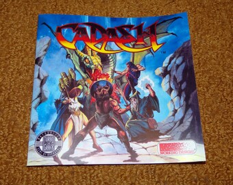 Custom Reprinted Turbo Grafx 16 Cadash Manual No Game or