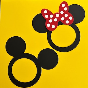 12 - 48 count of Preschool Kindergarten Walt Disney Mickey and Minnie Mouse Classroom Picture Frames