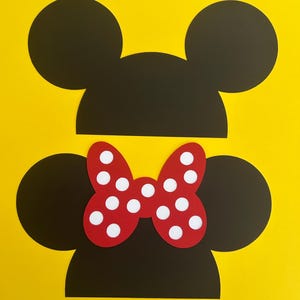 12 -48 count of Preschool Kindergarten Walt Disney Mickey and Minnie Mouse Locker Cubbie Seat Table Chair Tags