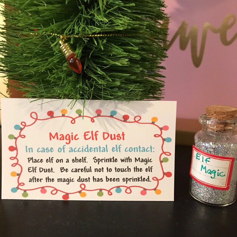Elf Magic Dust Prop Elf Prop Etsy