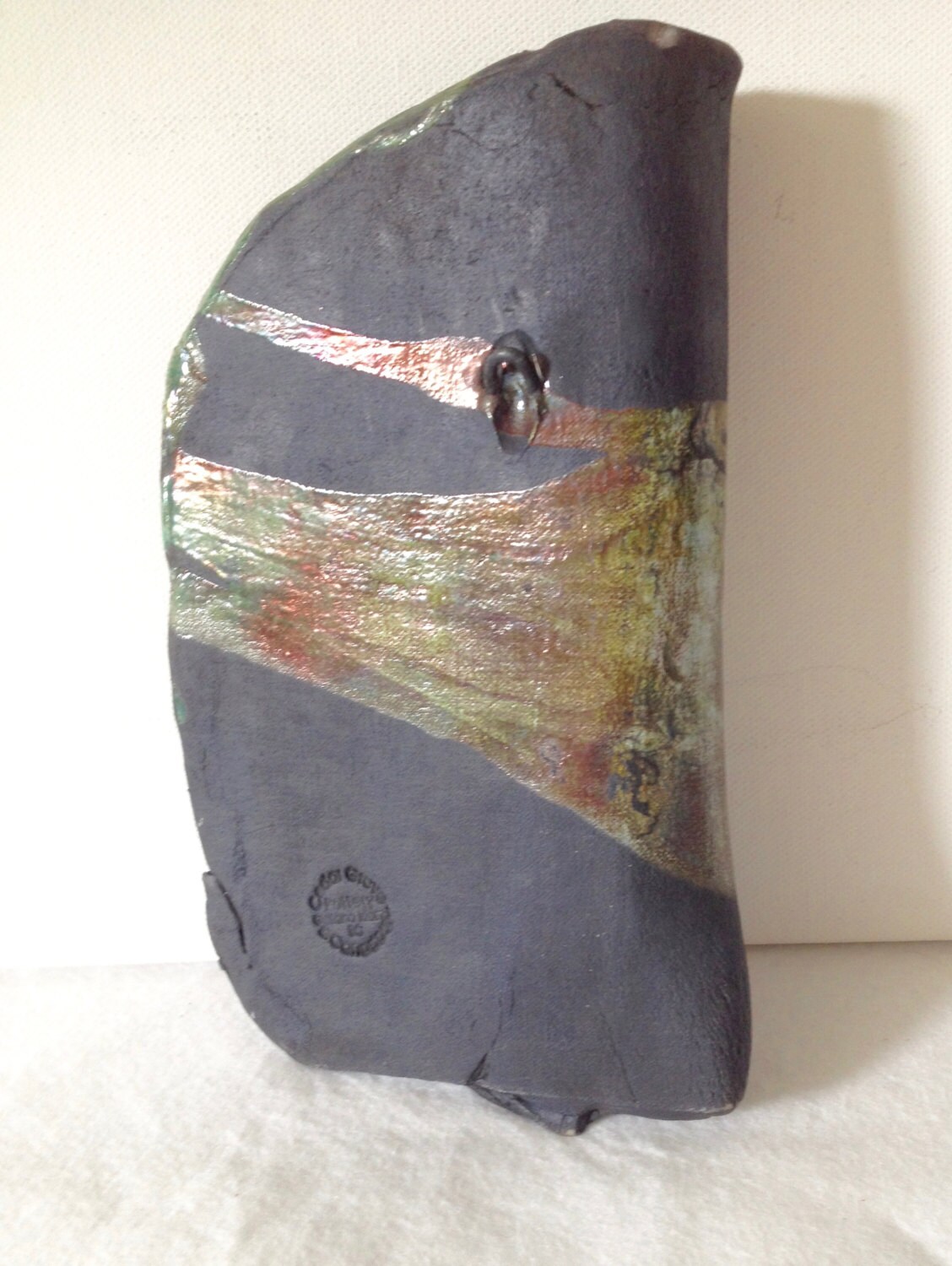 Cedar Grove Pottery Vase Galiano Island BC Canada Ikebana Etsy