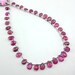8-inch AAA quality Pink Tourmaline faceted pear 6-7mm
