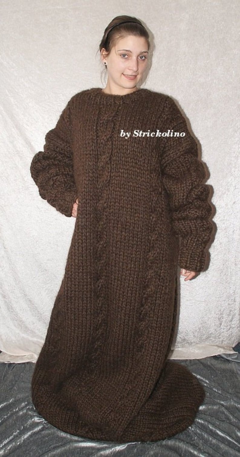 thick knit sweater dress