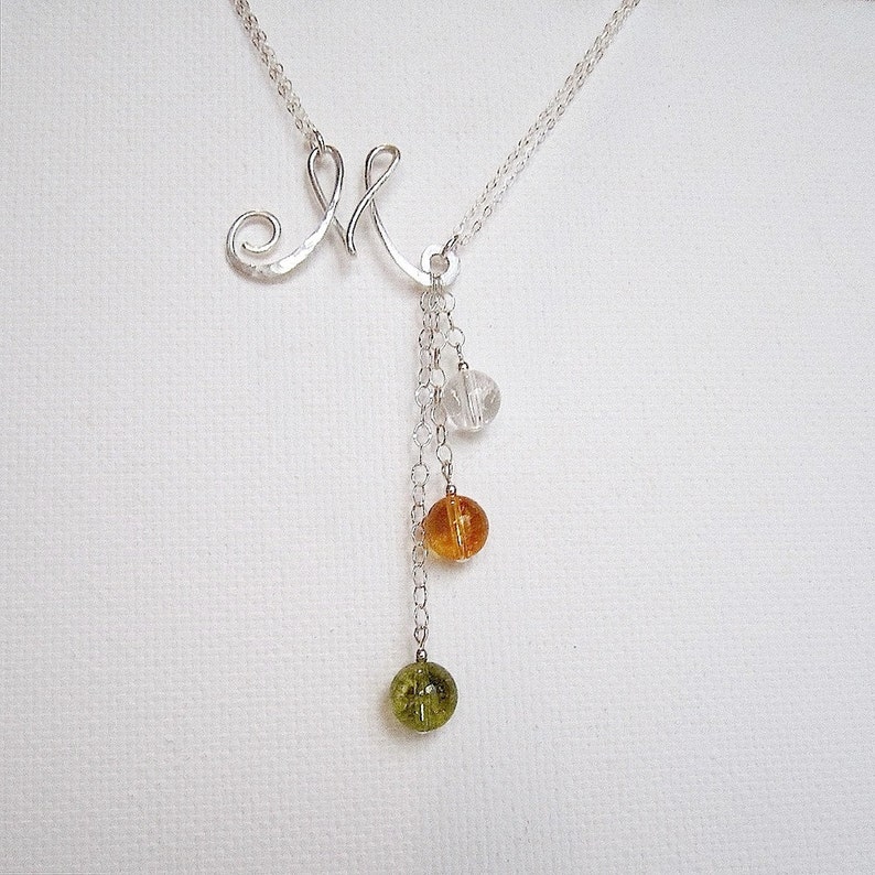Mothers Day Gift Family Birthstone Necklace Personalized Mothers Day Gift Custom Family Necklace Birthstone Necklace Mom Necklace