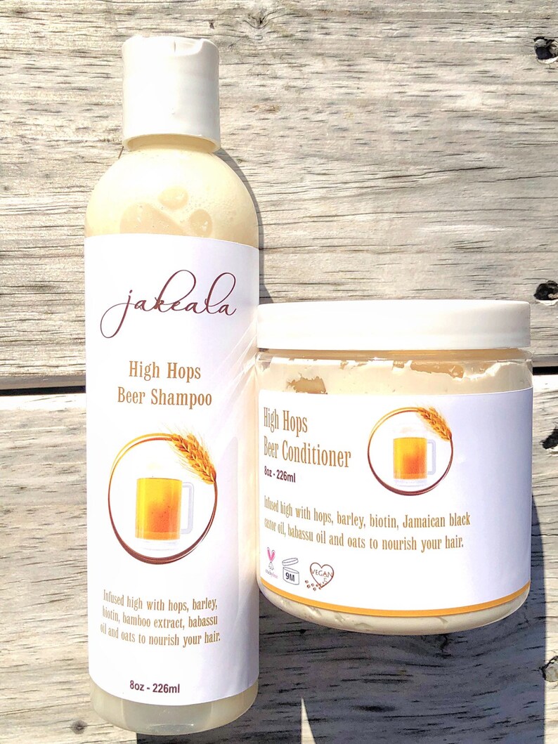 Beer Shampoo Conditioner Hair Natural Kinky Curly Product Etsy