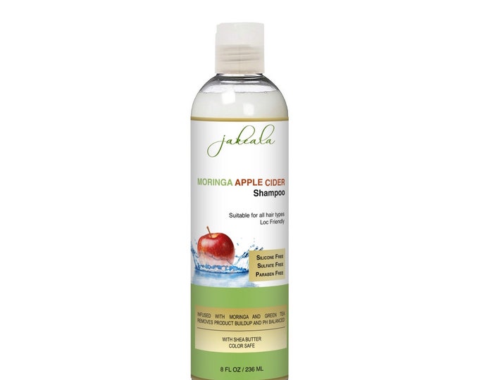 Apple Cider Vinegar Cleanser Shampoo Bottle Amla Ayurvedic Sulfate