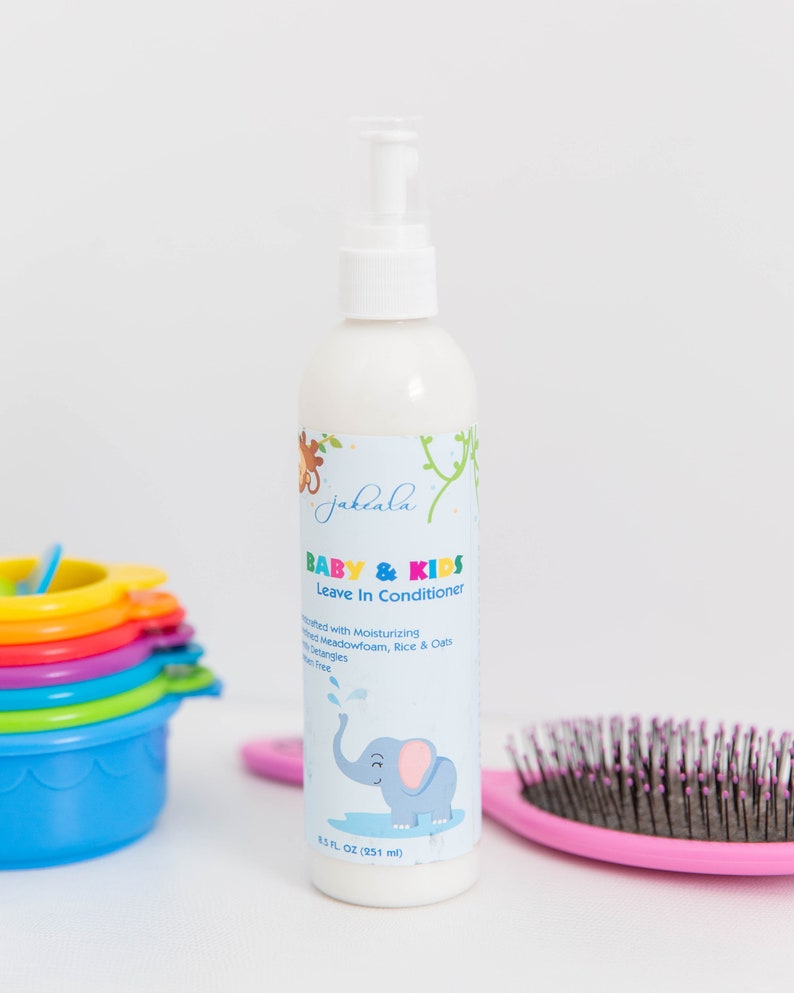 Hair Kids Conditioner Leave In Care Baby Children Etsy