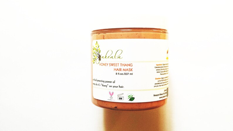 Honey Rhassoul Hair Mask Co Wash Deep Conditioner Treatment Etsy