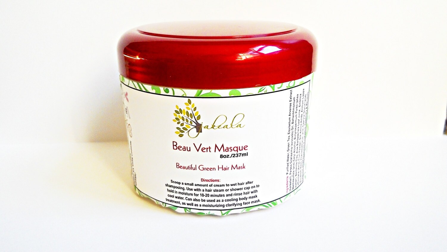 Hair Mask Matcha Green Tea Avocado Deep Conditioner Beau Etsy