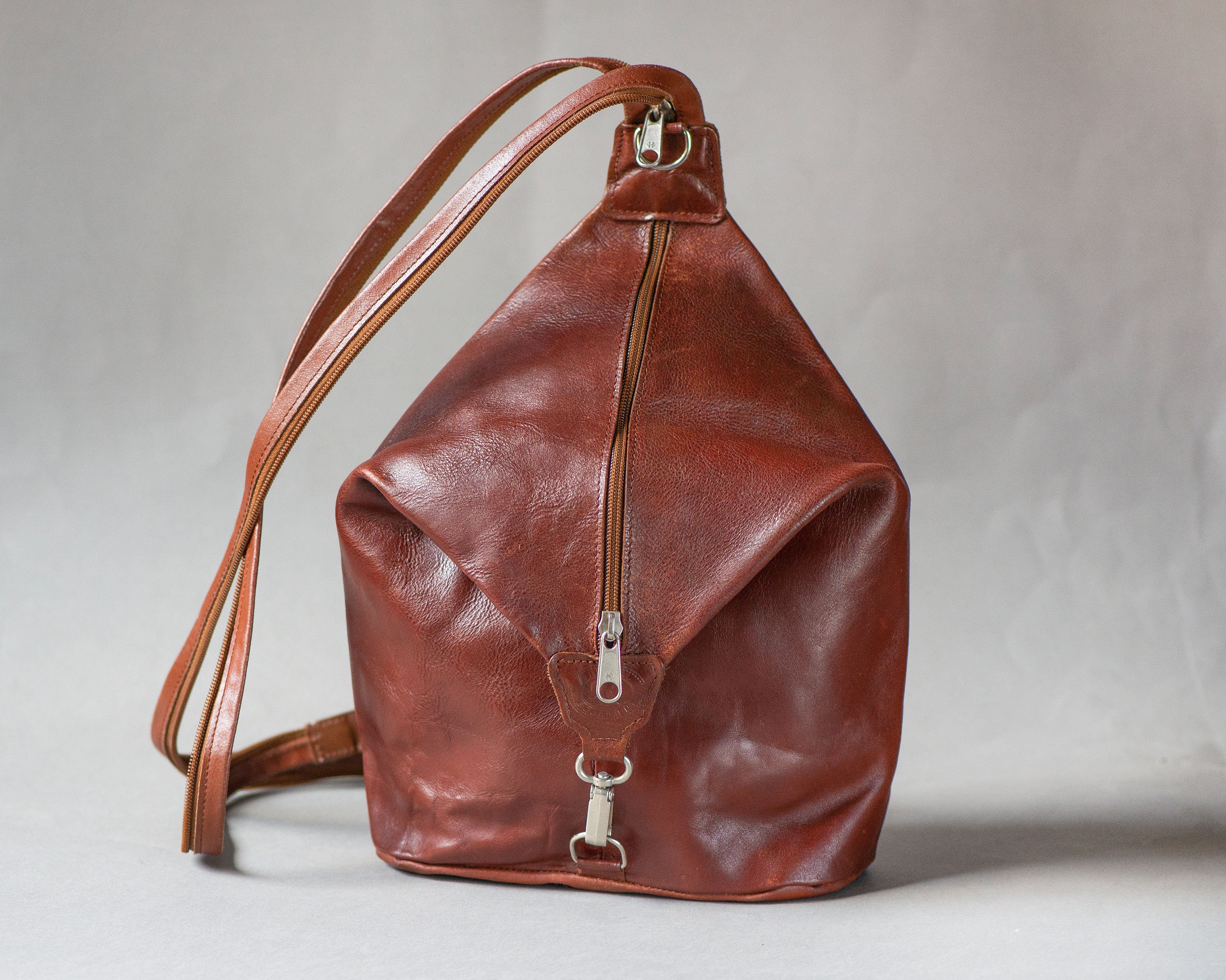 tan backpack women's