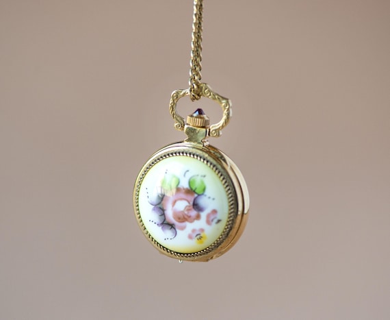 Pendentif Vintage Avec Chaîne, Bijou Rétro élégant, D'occasion