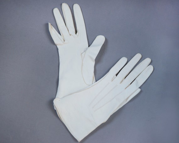 Inocencia Cumplir Fraude White Gloves for Petite Women Vintage. Luxury Leather Gloves - Etsy Israel