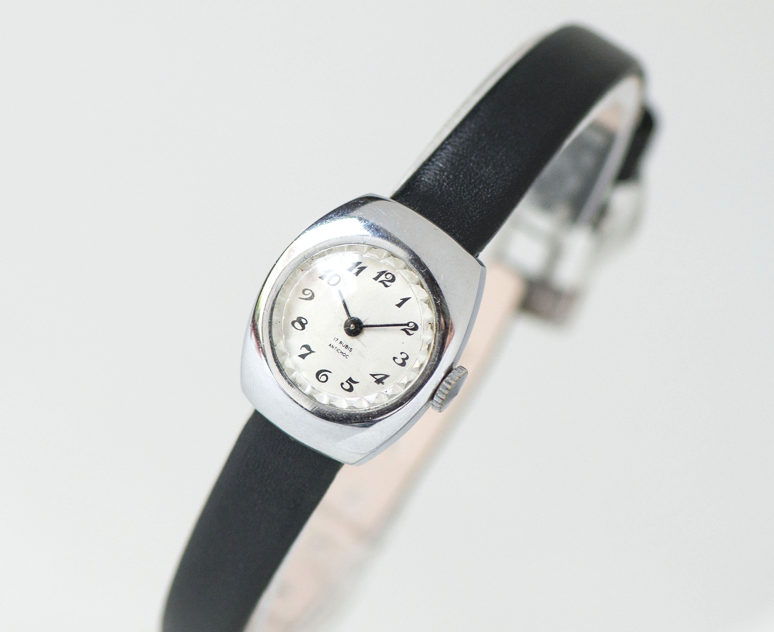 simple silver womens watch