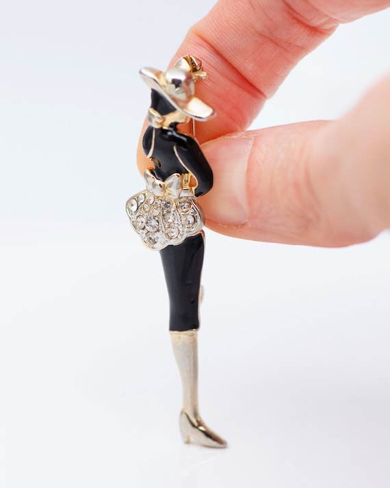 Spilla Uccellini Innamorati - Elegante E Chic Spilla Per Sciarpa, G - Foto 10