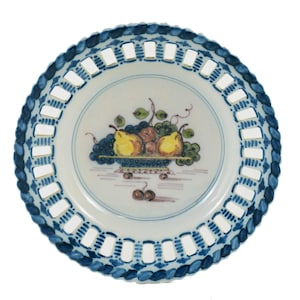 Vintage Dutch Makkum Tichelaar wall plate