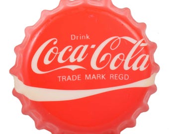 Vintage Coca Cola-muurreclame lichtbord