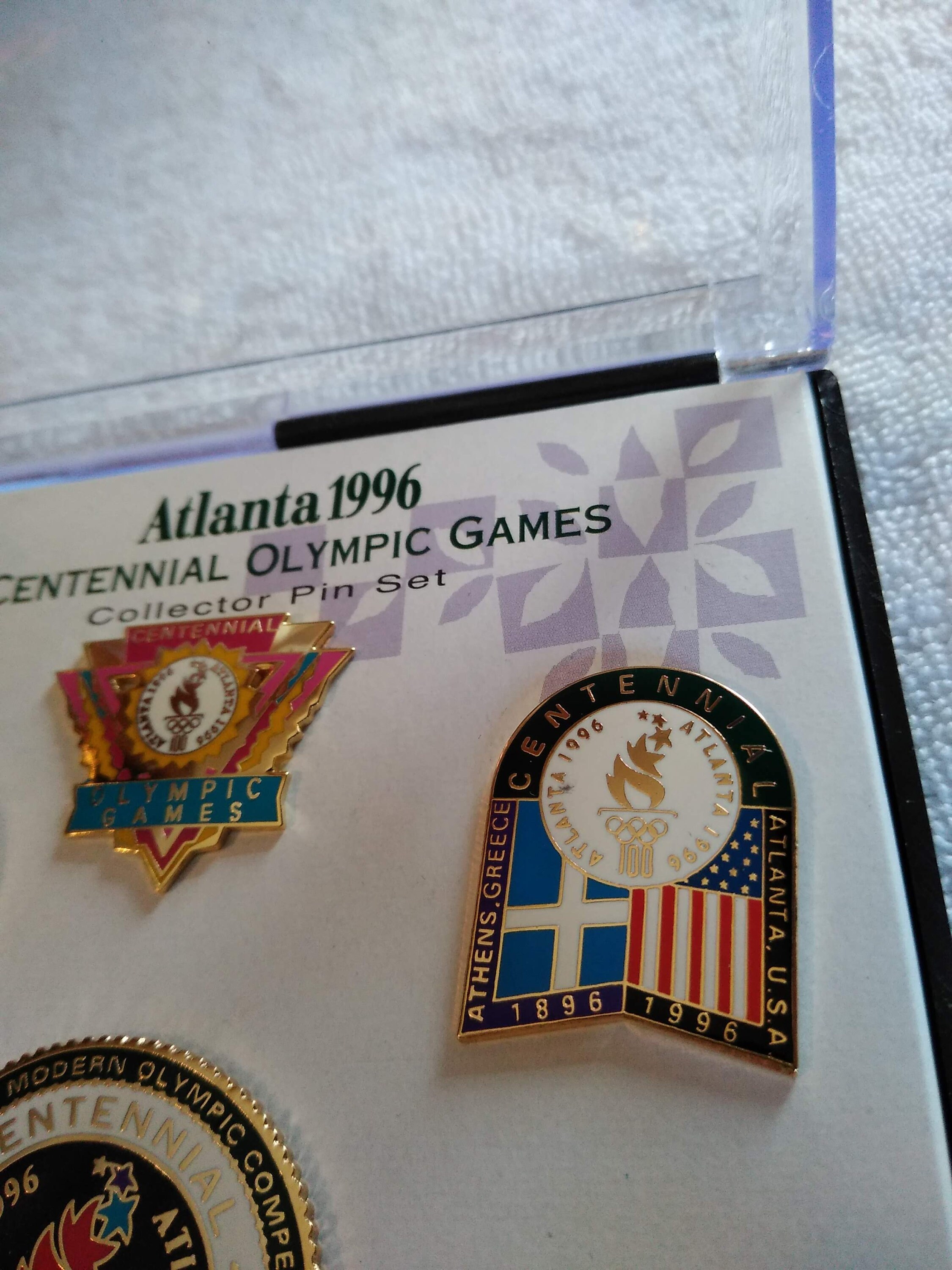 Atlanta 1996 Centennial Olympic Pin Collection 4 Authentic New, Never ...