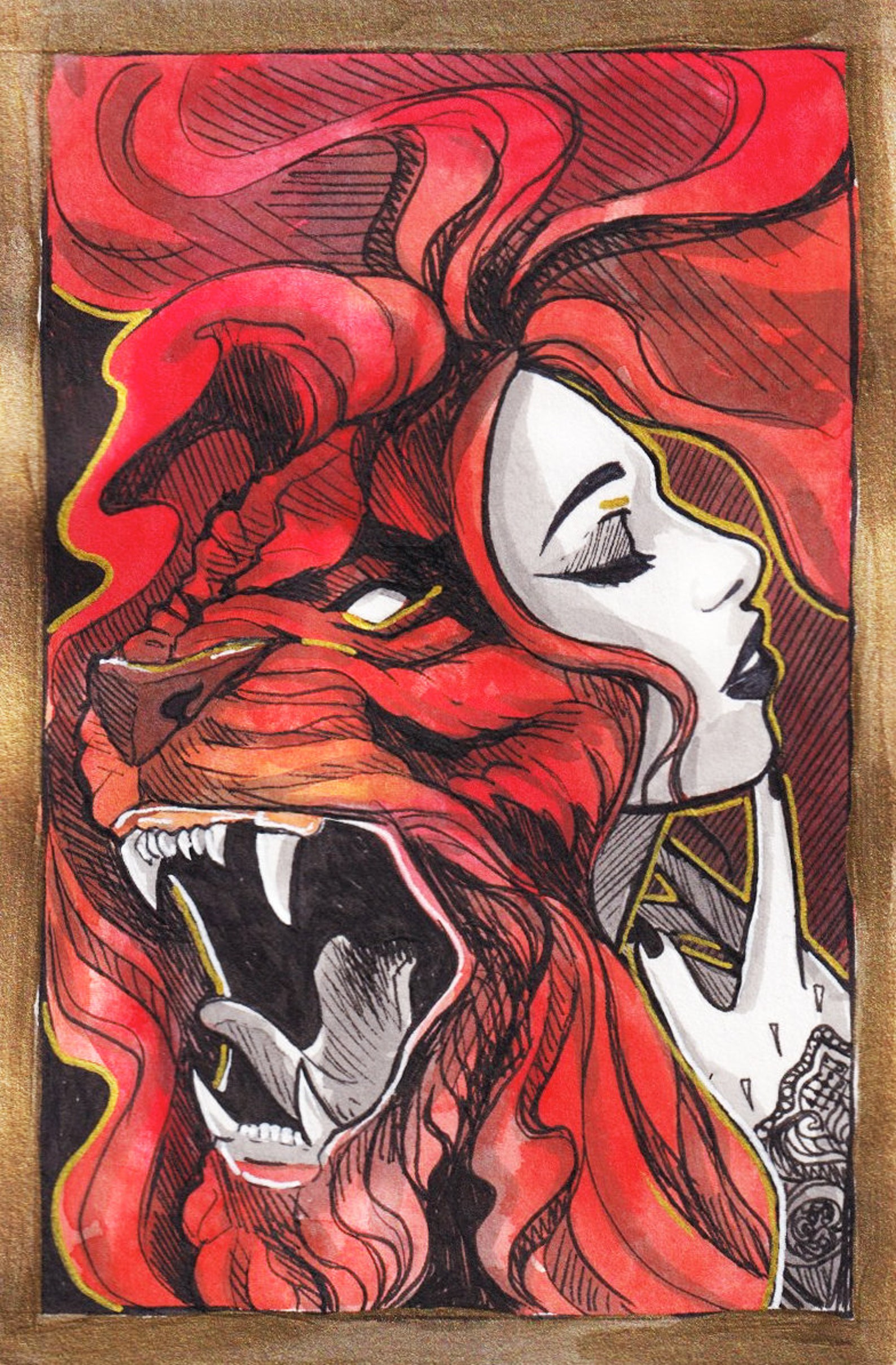 Art Print Strength Etsy