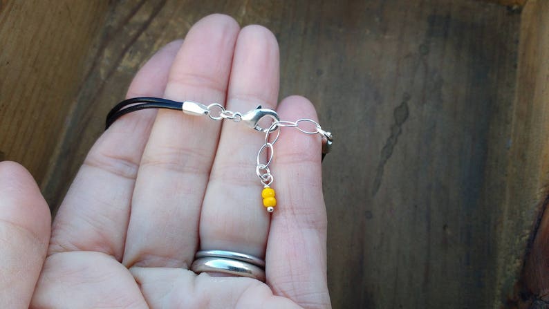 Army Mom Leather Cord Bracelet Army Jewelry Army Leather Bracelet Army Wife Army Army Wife Leather Cord Bracelet Army Cord Bracelet