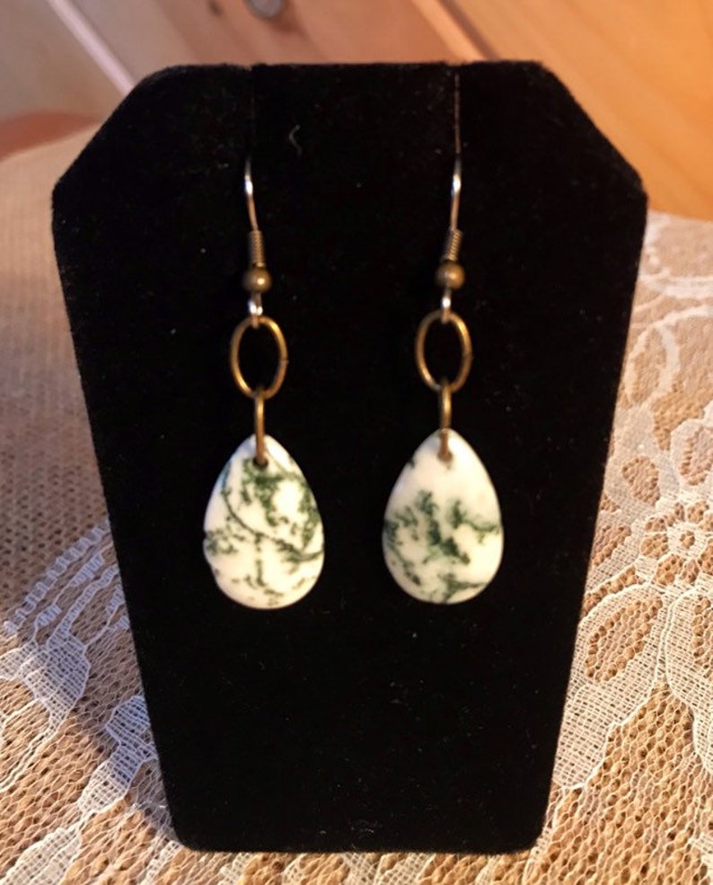 Genuine Fancy Jasper Tree Agate Feldspar Beads Necklace Set