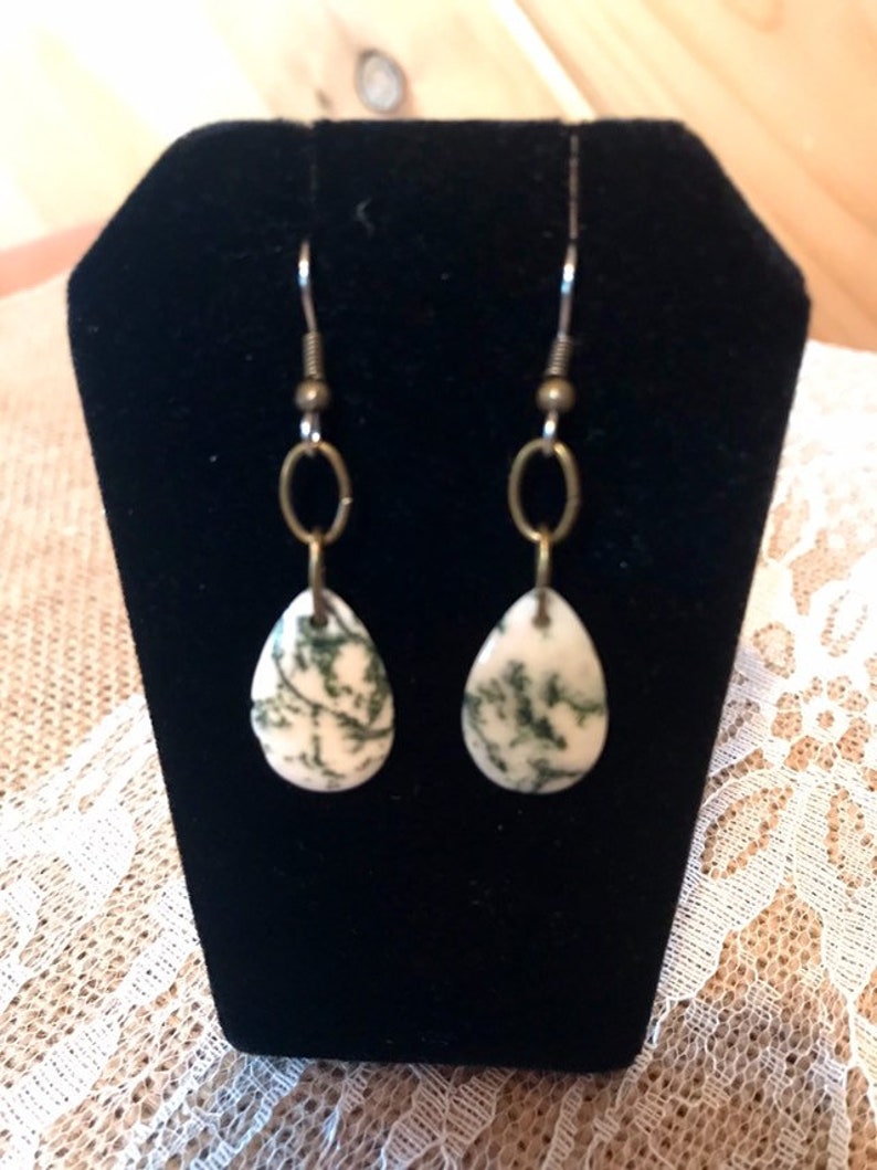 Genuine Fancy Jasper Tree Agate Feldspar Beads Necklace Set