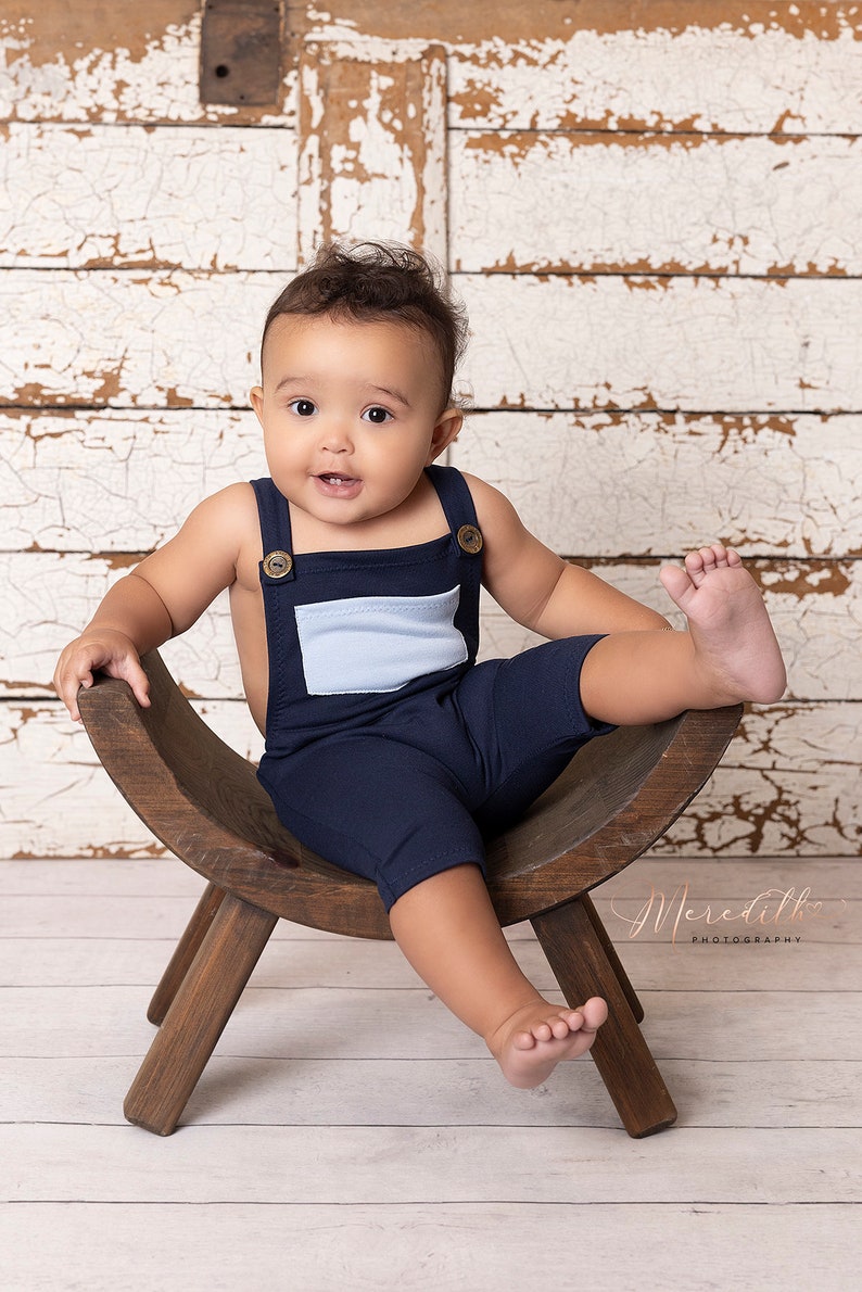 Sitter boy photo outfit baby boy props, baby photography, 6 colors romper 3,6,9 mo sitter photo shoot, sitter photography prop. RTS image 9
